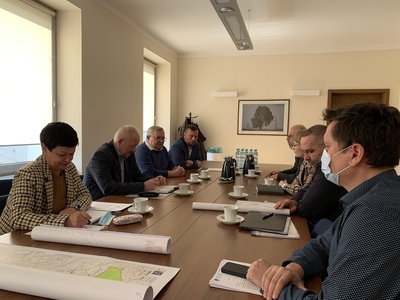 Spotkanie T. Jędrzejczaka ws. działek na terenie szpitala w Międzyrzeczu