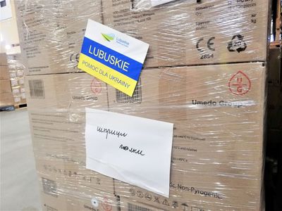 To ostatnia partia pomocowego zamówienia dla ukraińskich szpitali, na którego realizację Zarząd Województwa Lubuskiego przeznaczył 500 tys. zł z rezerwy kryzysowej.