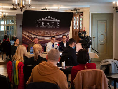 O nowych projektach w Teatrze im. Juliusza Osterwy w Gorzowie Wlkp. poinformowano we wtorek, 15 marca 2022 r. podczas konferencji prasowej.