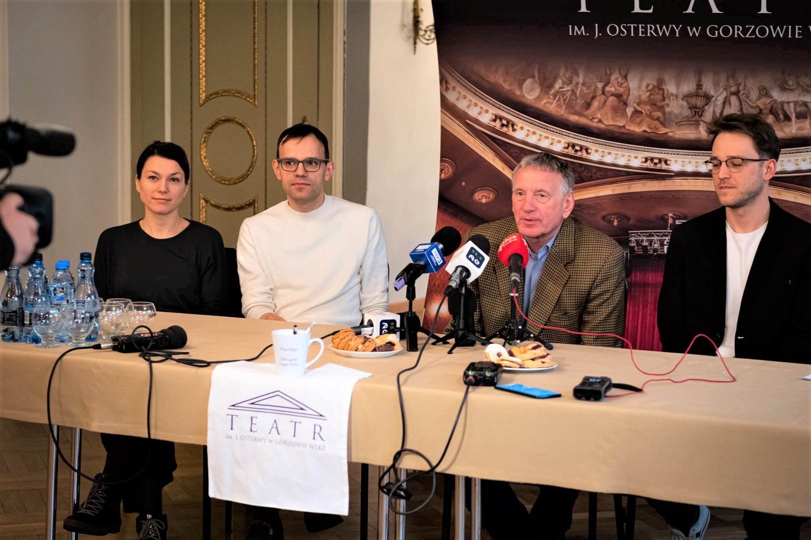 O nowych projektach w Teatrze im. Juliusza Osterwy w Gorzowie Wlkp. poinformowano we wtorek, 15 marca 2022 r. podczas konferencji prasowej.