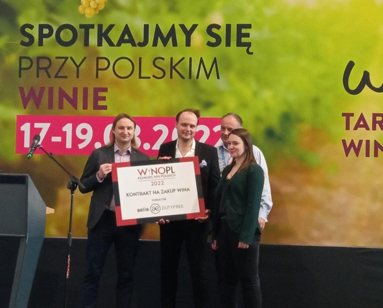 Winiarze nagrodzeni na targach w Poznaniu