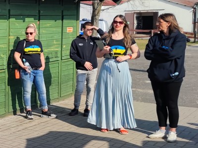 Piknik integracyjny dla uchodźców z Ukrainy w WOSiR w Zielonej Górze Drzonkowie