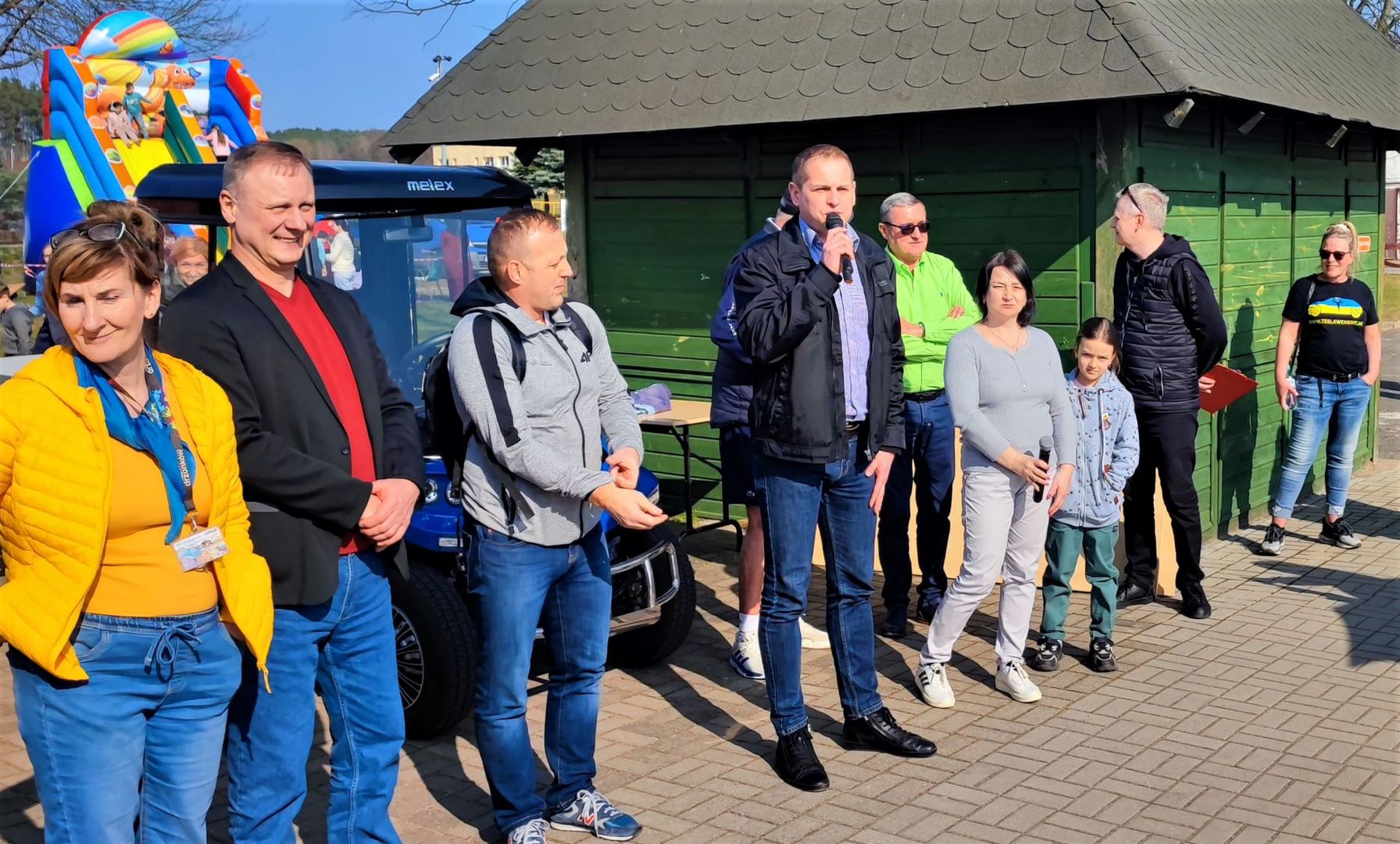 Piknik integracyjny dla uchodźców z Ukrainy w WOSiR w Zielonej Górze Drzonkowie