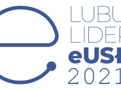Logo konkursu Lubuski Lider e-Usług 2021