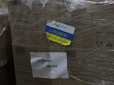 Medyczny transport z województwa lubuskiego w Iwano-Frankowsku