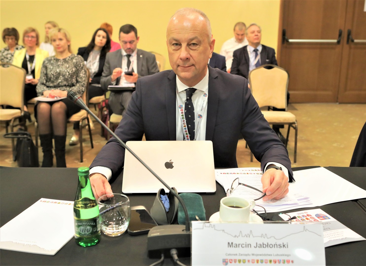 Lubuskie na Konwencie Marszałków Województw Rzeczpospolitej Polskiej w Kielcach reprezentuje członek zarządu województwa Marcin Jabłoński.