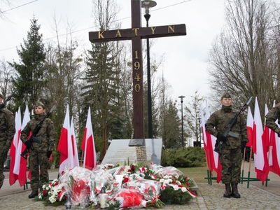 Dzień Pamięci Ofiar Zbrodni Katyńskiej w Gorzowie Wielkopolskim - 06 kwietnia 2022 r.