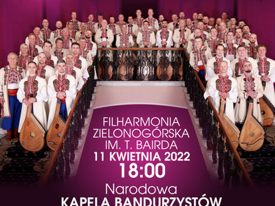 Marszałek Województwa Lubuskiego Elżbieta Anna Polak objęła honorowym patronatem koncert „Z Ukrainą w Sercu”, który w Filharmonii Zielonogórskiej już w poniedziałek, 11 kwietnia 2022 r. o godz. 18.00. Wstęp wolny! 