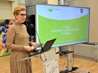 V sesja Lubuskiego Sejmiku Seniorów - 25 kwietnia 2022 r.
