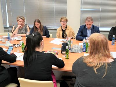 Spotkanie w Urzędzie Marszałkowskim Województwa Lubuskiego na temat utworzenia w Zielonej Górze kompleksowego „Centrum wsparcia uchodźców z Ukrainy”