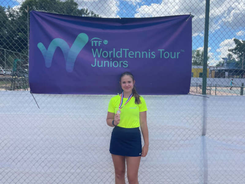 Dominika Podhajecka, tenisistka GKT Smecz Górzyca i Akademii Tenisowej Tenis Kozerki