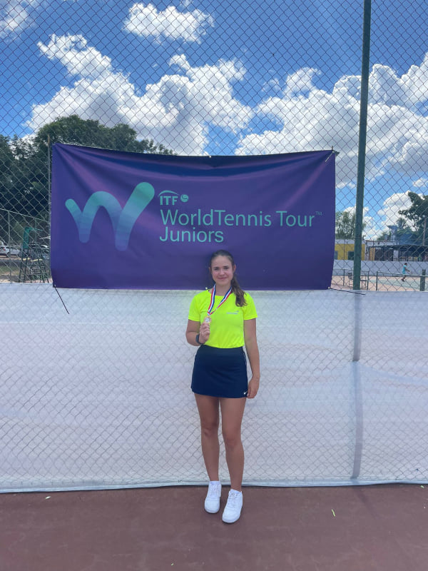 Dominika Podhajecka, tenisistka GKT Smecz Górzyca i Akademii Tenisowej Tenis Kozerki