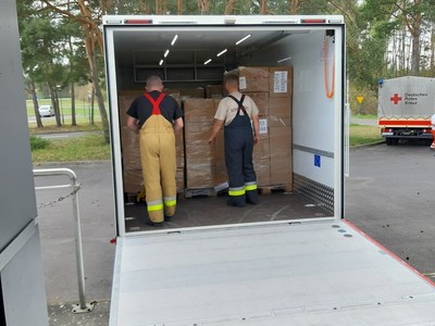 Pomoc humanitarna z Brandenburgii 