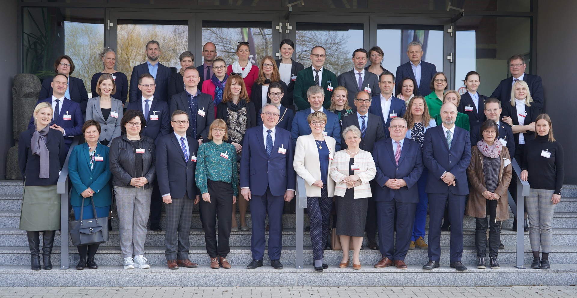 Uczestnicy polsko-niemieckich obrad w Greifswald