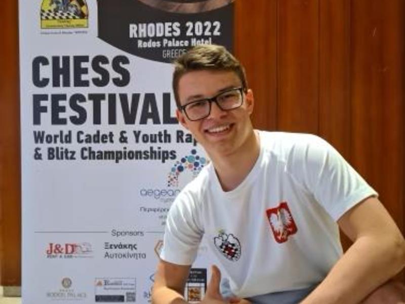 Gorzowianin Jakub Chyży - szachowy mistrz świata juniorów