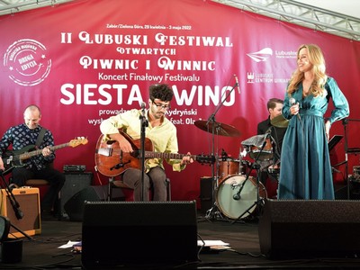 Koncert finałowy Lubuskiego Festiwalu Otwartych Piwnic i Winnic - "Siesta & wino"