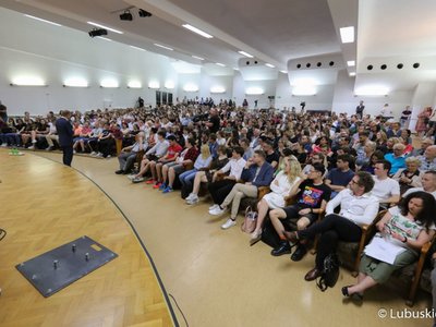 Donald Tusk na Uniwersytecie Zielonogórskim