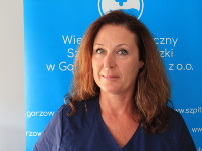 lek. med. Olga Szyroki, kierownik chirurgii naczyniowej w szpitalu w Gorzowie Wlkp.