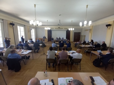 Konferencja otwierająca projekt "Ocena oddziaływania terytorialnego na przykładzie Kolei Wschodniej - linia nr 203"