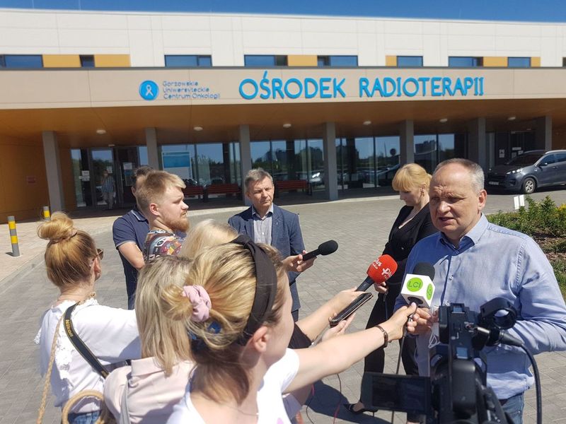 Konferencja ws. oddziału i poradni kardiochirurgii w Gorzowie Wlkp.