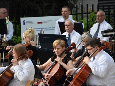 Koncert promenadowy Filharmonii Zielonogórskiej w czerwcu 2019 roku