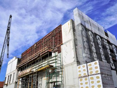 Czerwiec 2022 r. Trwa budowa Sceny Lalkowej Lubuskiego Teatru w Zielonej Górze
