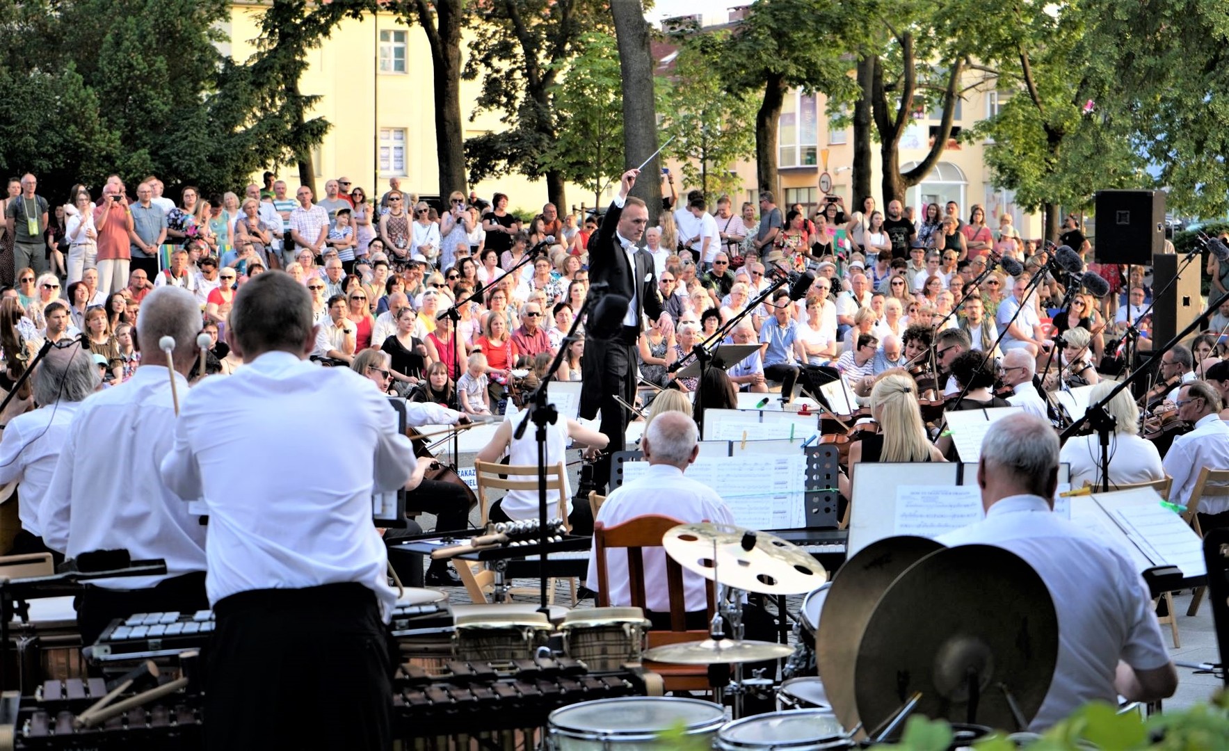 18 czerwca 2022 r. Koncert promenadowy artystów Filharmonii Zielonogórskiej. Zabrzmiała muzyka filmowa. 