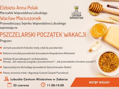 Jarmark pszczelarski w Lubuskim Centrum Winiarstwa