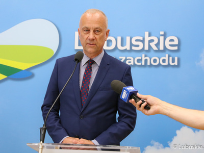 Konferencja prasowa w Urzędzie Marszałkowskim Województwa Lubuskiego