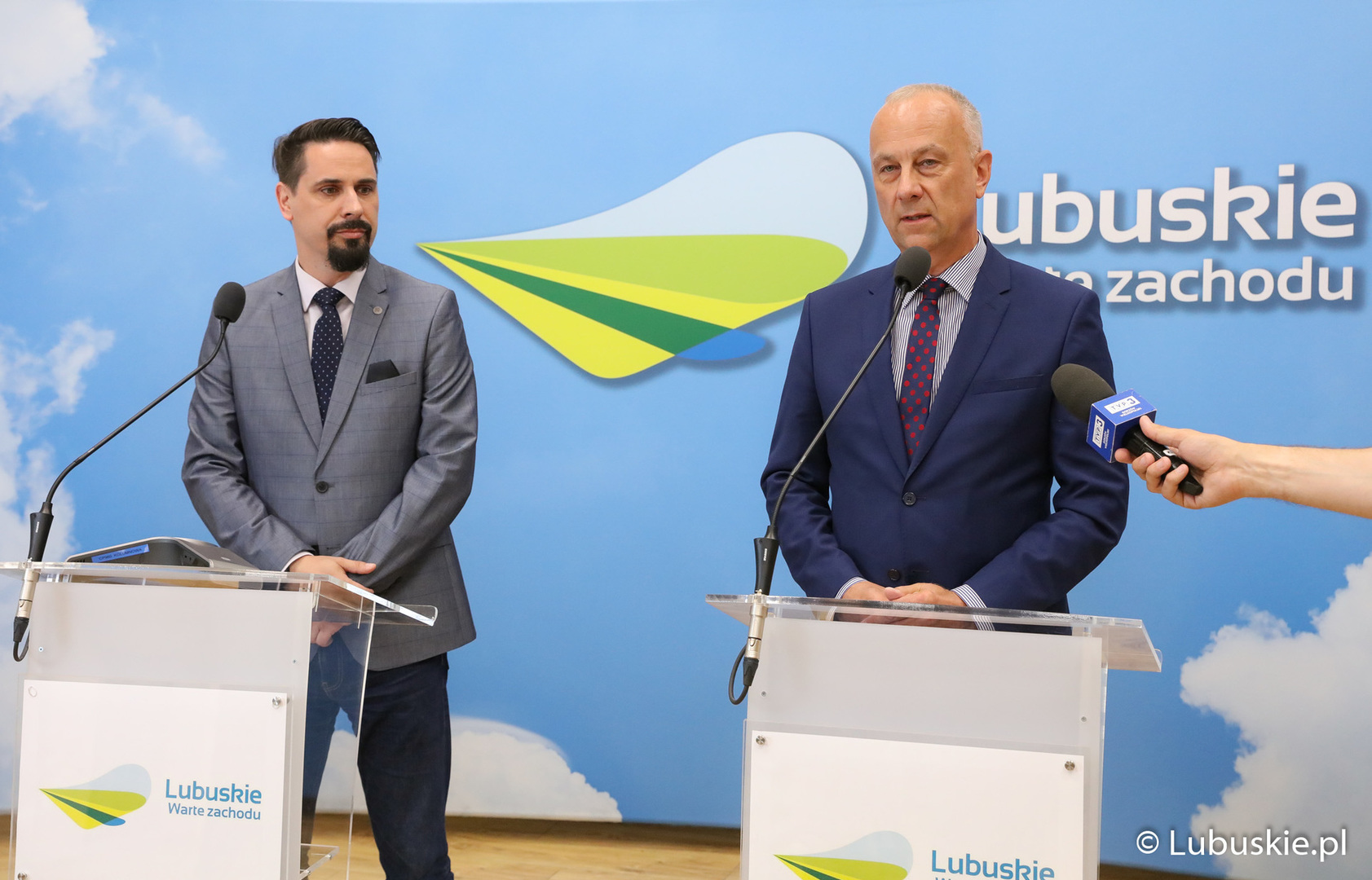 Konferencja prasowa w Urzędzie Marszałkowskim Województwa Lubuskiego