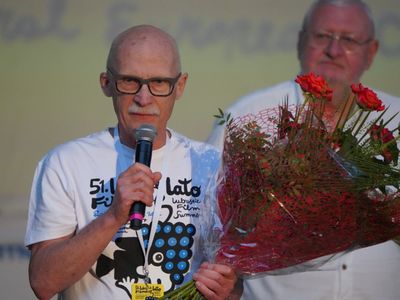 2 lipca 2022 r. Wręczenie nagród 51. Lubuskiego Lata Filmowego w amfiteatrze w Łagowie