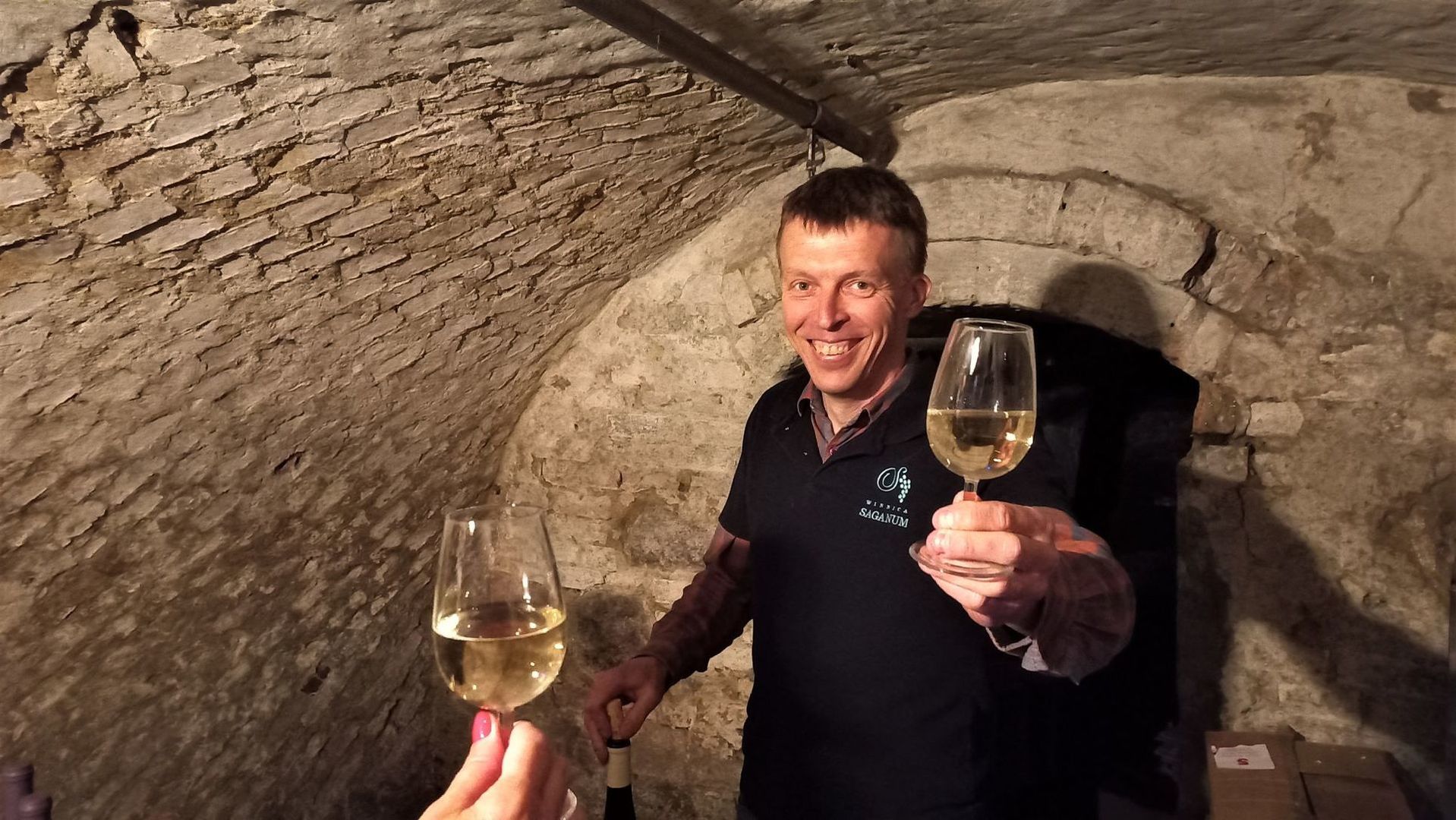 Winnicę Saganum prowadzi w podżagańskim Bożnowie Marcin Furtak