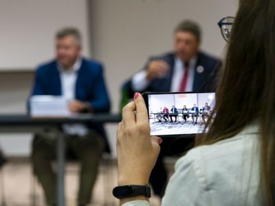 Konferencja prasowa strony samorządowej Komisji Wspólnej Rządu i Samorządu Terytorialnego
