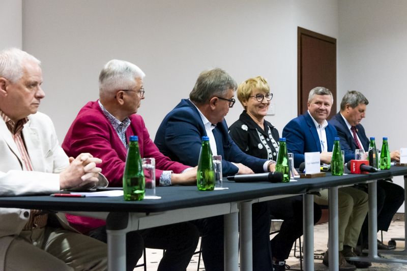 Konferencja prasowa strony samorządowej Komisji Wspólnej Rządu i Samorządu Terytorialnego
