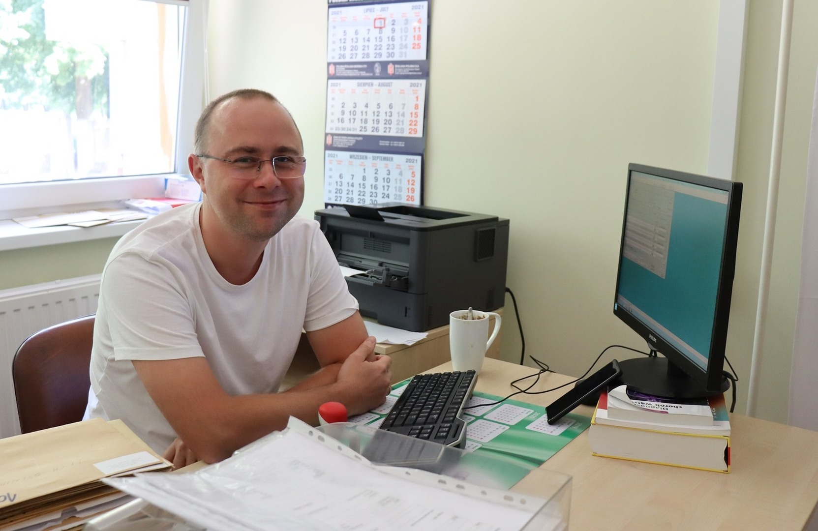 W przeniesionej Poradni Chorób Zakaźnych i Chorób Wątroby przyjmuje m. in. dr n. med. Michał Chojnicki.