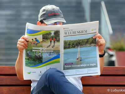 W czwartkowym ogólnopolskim wydaniu (14 lipca 2022 r.) „Gazety Wyborczej” znajdziemy 8-stronicowy dodatek „Wakacje w Lubuskiem”