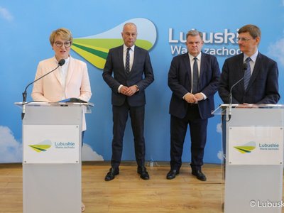 Konferencja prasowa z prezesem Polskiej Agencji Kosmicznej