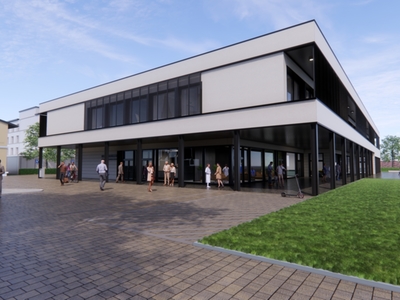 Tak będzie wyglądał pawilon rehabilitacyjny w Lubuskim Centrum Ortopedii sp. z o.o. im. Lecha Wierusza w Świebodzinie