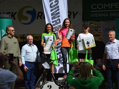 Nagrodzeni w XIV maratonie MTB amatorów o srebrny krzyż Joannitów w Łagowie - 17 lipca 2022 r.