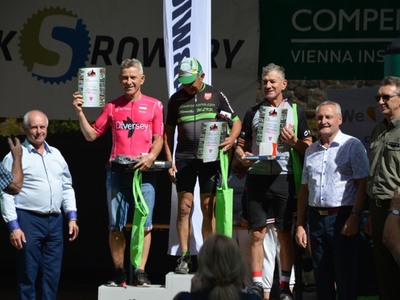 Nagrodzeni w XIV maratonie MTB amatorów o srebrny krzyż Joannitów w Łagowie - 17 lipca 2022 r.