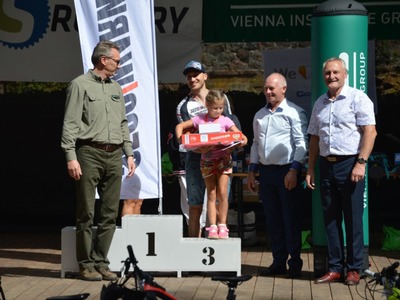 Nagrodzeni w XIV maratonie MTB amatorów o srebrny krzyż Joannitów w Łagowie - 17 lipca 2022 r.