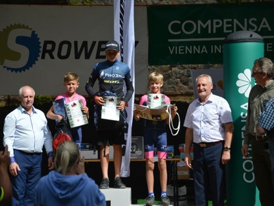 Nagrodzeni w XIV maratonie MTB amatorów o srebrny krzyż Joannitów w Łagowie - 17 lipca 2022 r.