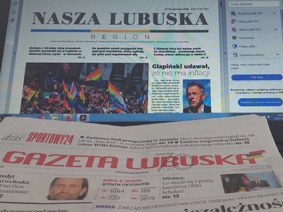 Teraz czytelnicy mają alternatywę: z jednej strony przekaz narodowo-rządowy „Gazety Lubuskiej”, a z drugiej przekaz samorządowo-regionalny „Naszej Lubuskiej”