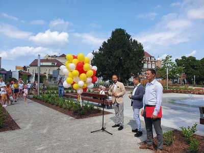 Otwarcie parku w Gubinie
