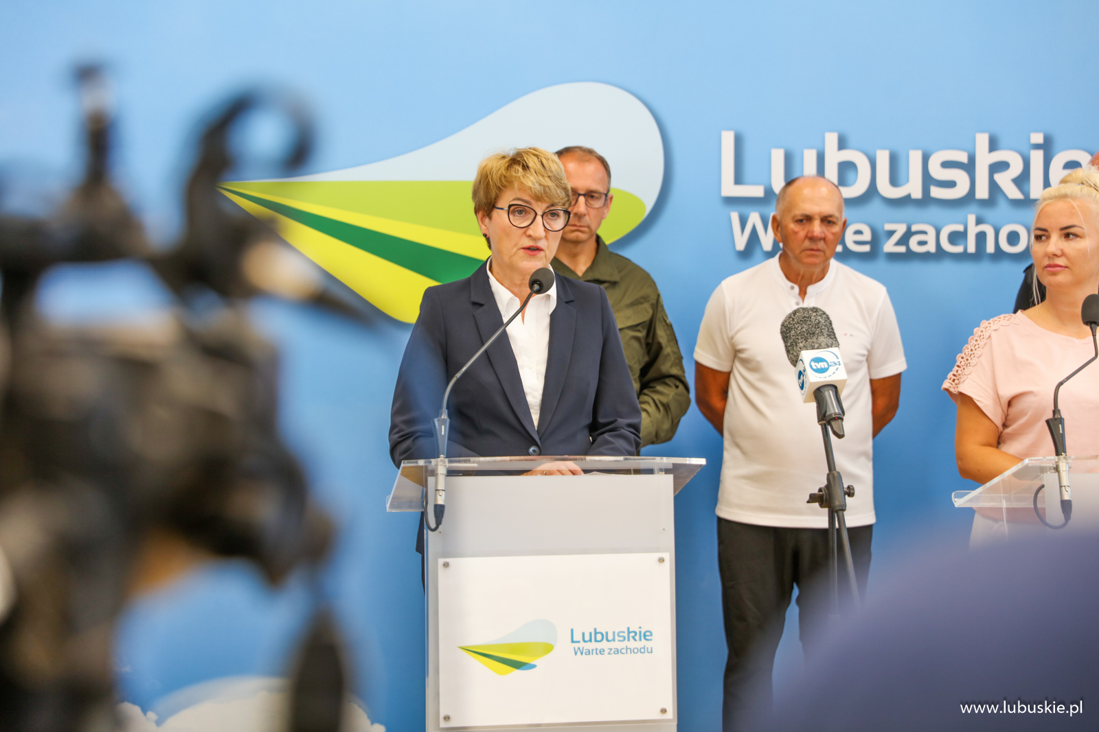 Konferencja ws. katastrofy w Odrze z udziałem samorządowców, przedstawicieli PZW i Społecznej Straży Rybackiej
