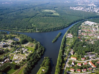 Kanał Gliwicki zasila Odrę