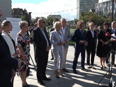 Konferencja prasowa po Okrągłym Stole Samorządowym w Gdańsku
