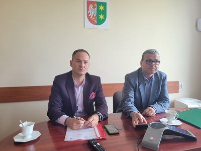 Uczestnicy posiedzenia Komisji Współpracy Zagranicznej i Promocji Województwa - 01 września 2022 r.