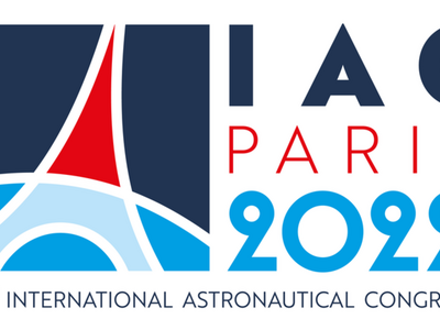 Logo Międzynarodowego Kongresu Astronautycznego w Paryżu