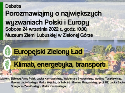 Lubuskie ma największe zalesienie w Polsce oraz ponad 500 jezior. Pielęgnowanie dziedzictwa naturalnego, edukacja ekologiczna i zielona gospodarka są dla samorządu lubuskiego bardzo ważne.
